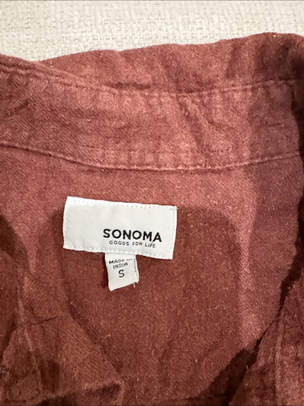 Sonoma Brown Button-Up Shirt - Picture 2 of 5